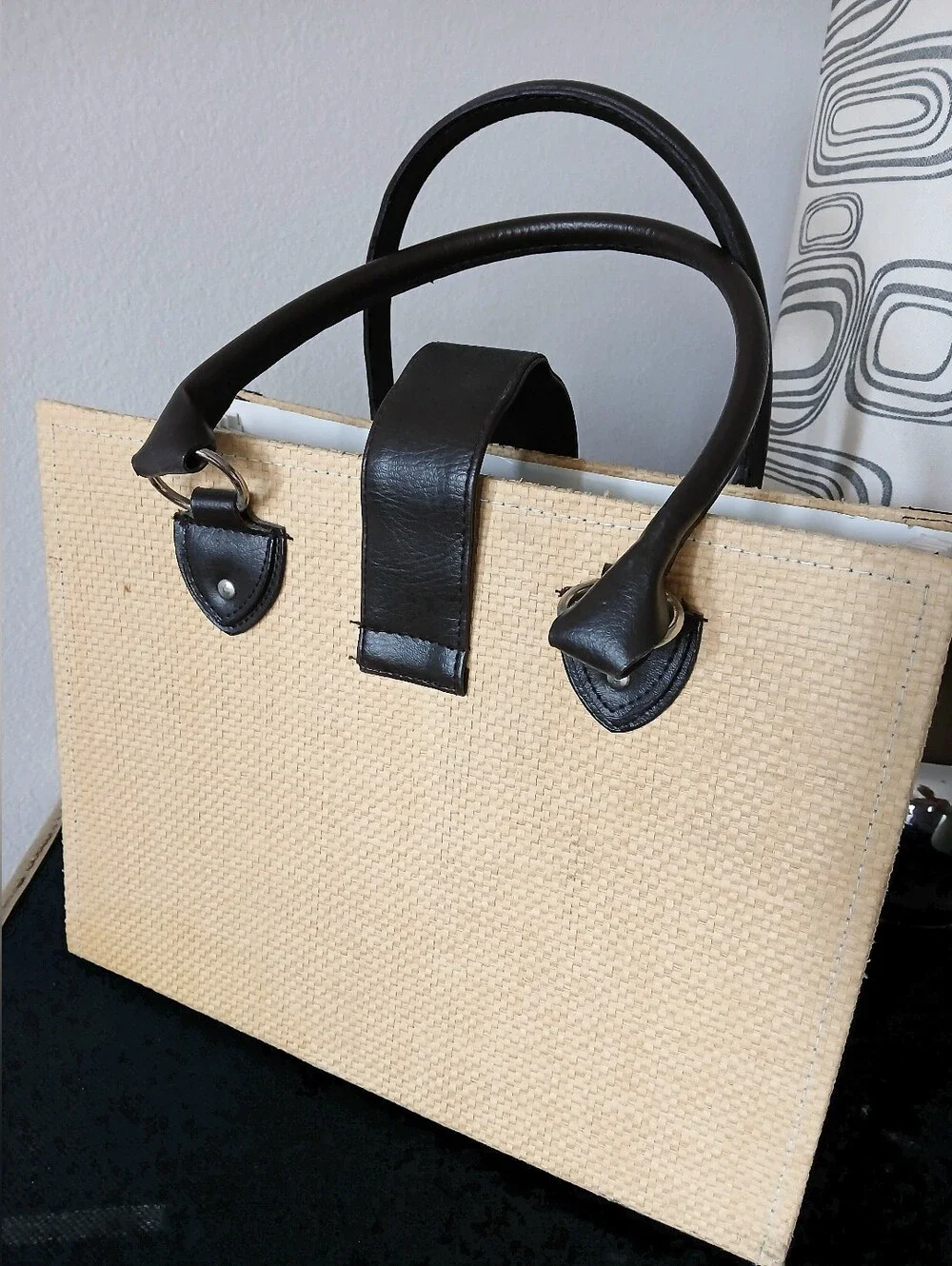 Aaron Brothers Woven Expanding File Photo Organizer Fashion Bag 21 Slots Recipes